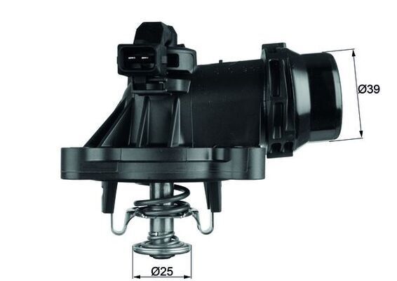 TERMOSTAT 105 C BMW N42 N46 E81 E82 E87 E88 E46 E90 E91 E92 E93 E60 E84 E83 E85