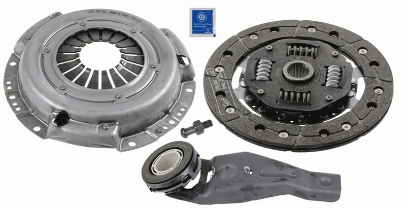 DEBRİYAJ SETİ BASKI DİSK BİLYA MAZDA 3 1.6 Z6 BENZİNLİ BK kasa 03-> ÇATALLI RULMAN İLE BİRLİKTE