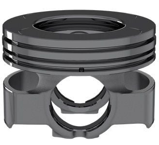 PISTON SEGMAN 0.50 80.50mm RENAULT MEGANE IV 18> FLUENCE 12> KADJAR 15>TRAFIC III 15> TALISMAN 18> MERCEDES C-CLASS OM626 W205 S205 14> 1.6dCi R9M CELIK