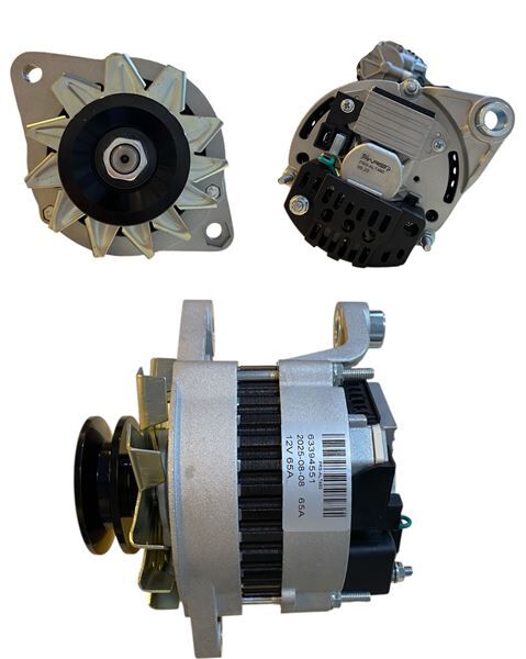 ALTERNATOR DINAMO 12V 65A MAKO TIPI TOFAS DOGAN SAHIN FIAT TRAKTOR STEYR 63394551 63395569