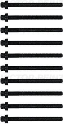 SİLİNDİR KAPAĞI CİVATA SETİ 10 ADET P206-P307-P308-P407-EXPERT-C4-C5-JUMPY 1.8 16V EW7A 2.0 16V EW10A