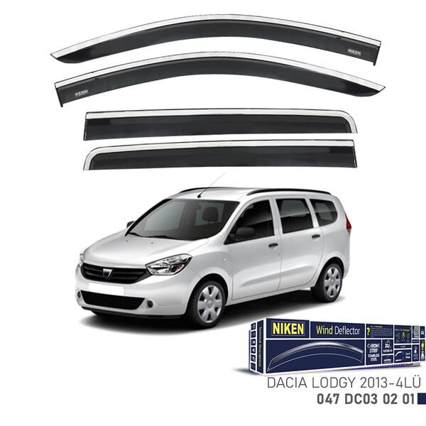 KROMLU CAM RÜZGARLIĞI DACIA LODGY 2013- 4LÜ