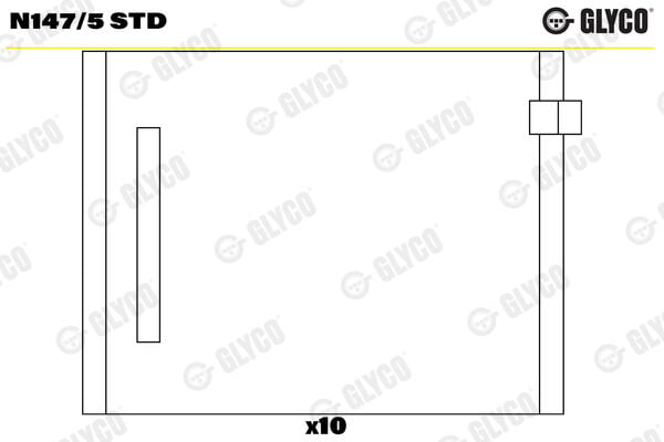 EKSANTRIK YATAK VAG 79.5MM AFN