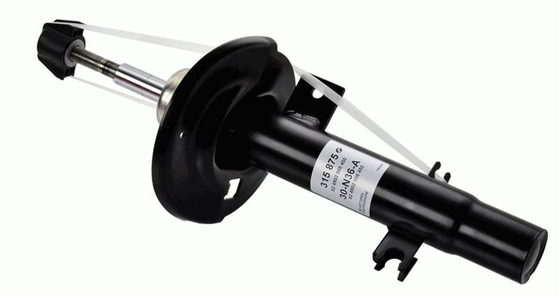ÖN AMORTİSÖR SAĞ P208 2012 > GAZLI Tekerlek göbegi- : 72 mm