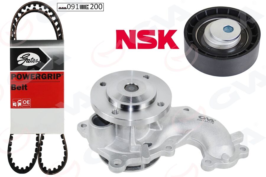 TRIGER EKSANTRIK SETI DEVIRDAIMLI CONNECT 1.8TDCI 07>13 FOCUS I 98>11 MONDEO IV 07>14 SMAX GALXY 07>11 1.8 TD 1987948520