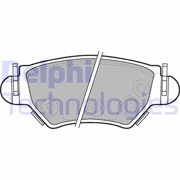ARKA FREN DİSK BALATA ASTRA G 98>05 ZAFIRA A 98>05 CORSA C-COMBO C 03>09