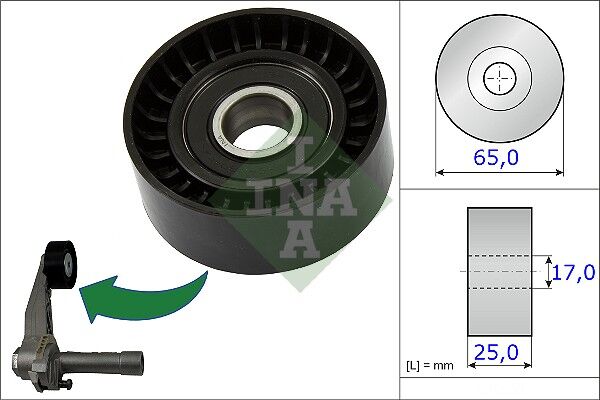 ALTERNATÖR GERGİ RULMANI TEK RULMAN GRANDLAND-P207-P208-P308-P508-RZC-P2008-P3008-P5008-PARTNER- B ERLINGO-C3-C4- C5-DS3-DS4-DS5 1.4-1.6 VTI-THP EP3-EP6