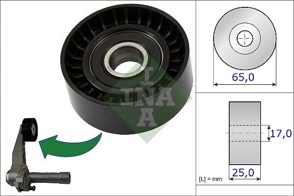 ALTERNATÖR GERGİ RULMANI TEK RULMAN GRANDLAND-P207-P208-P308-P508-RZC-P2008-P3008-P5008-PARTNER- B ERLINGO-C3-C4- C5-DS3-DS4-DS5 1.4-1.6 VTI-THP EP3-EP6