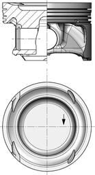 PISTON SEGMAN STD 83.00mm MERCEDES M270.920 W176 W246 C117 X156