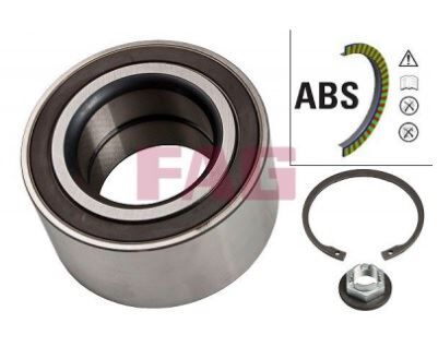 ON TEKER RULMANI KIT FOCUS III 11>17 KUGA I-II 08>14 YENI CONNECT 14> ABS LI