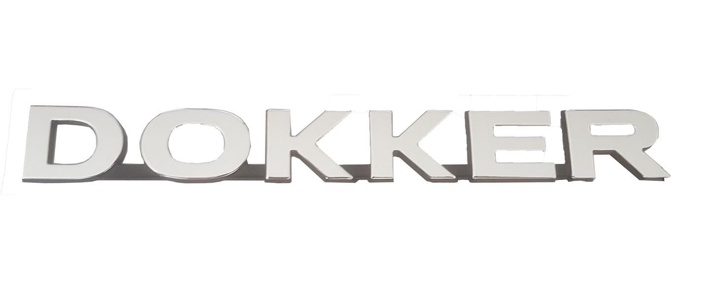 MONOGRAM ARKA YAZI DOKKER