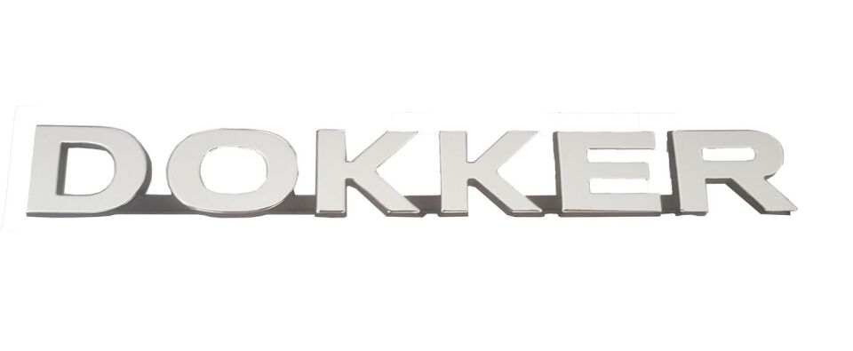 MONOGRAM ARKA YAZI DOKKER