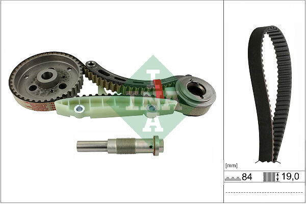 EKSANTRİK KAYIŞ GERGİ KİTİ ALT YAĞLI KAYIŞ SET FORD CONNECT 07> MİL VAR YPA-KKDA-AODA YAG POMPA MILI DAHIL
