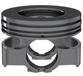 PISTON SEGMAN STD. 80.00mm RENAULT MEGANE IV 18> FLUENCE 12> KADJAR 15>TRAFIC III 15> TALISMAN 18> MERCEDES C-CLASS OM626 W205 S205 14> . 1.6dCi R9M CELIK
