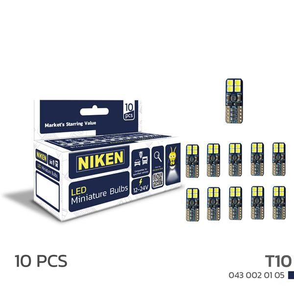 LED AMPUL T10CANBUSPARKLEDİ8LEDLİ 10LU