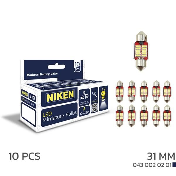 LED AMPUL SOFİTCANBUSLED31MM 10LU