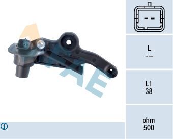 KRANK MİL SENSÖRÜ P106-P206-P208-P301-P306-P307-P308-P1007-BIPPER-PARTNER-BERLINGO-NEMO-C-ELYSEE-C2- C3-C4-SAXO-XSARA-FIORINO 1.1 8V-1.4-1.6 16V VTI