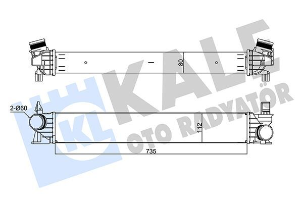TURBO RADYATÖRÜ INTERCOOLER BOXER III-JUMPER III 2.2-3.0HDI 12> DUCATO III> 2.3-3.0JTD 11> Euro5