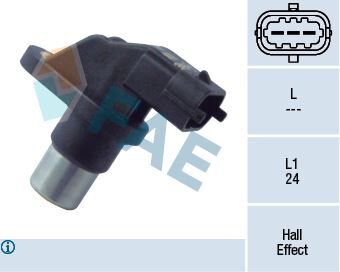EKSANTRİK MİL DEVİR SENSÖRÜ OPEL ASTRA G 98> ASTRA H 04>10 1.7 CDTI DTH-DTL FIAT PALIO-PUNTO 1.2-1.4