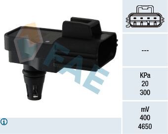 EMME MANIFOLD BASINÇ MAP SENSÖRÜ BOXER 3-JUMPER 3-2.2 HDI TRANSIT V347 2.2TDCI-2.4TDCI 06>14