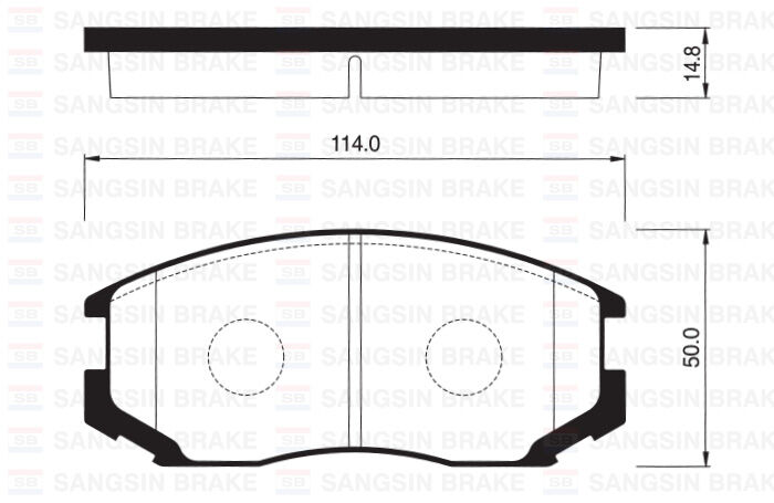 ÖN FREN BALATA DAIHATSU TERIOS 1.3L HCEJ K3-VE J100. J102 97-05