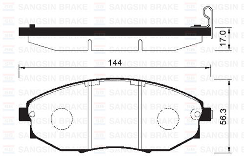 ÖN FREN BALATA CHEVROLET EPICA 2.0L 2.5L 06->