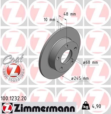 ARKA FREN AYNASI PASSAT 1.8 20V-1.9TDI-2.5-2.8 96> AUDI A4 2.5 QUATTRO 96-01 245x10x5DL 986478888-986479B56-DF4026
