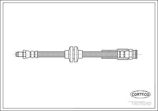 FREN HORTUMU ARKA FIAT DUCATO 06> CITROEN JUMPER II 06> PEUGEOT BOXER 06> 440mm
