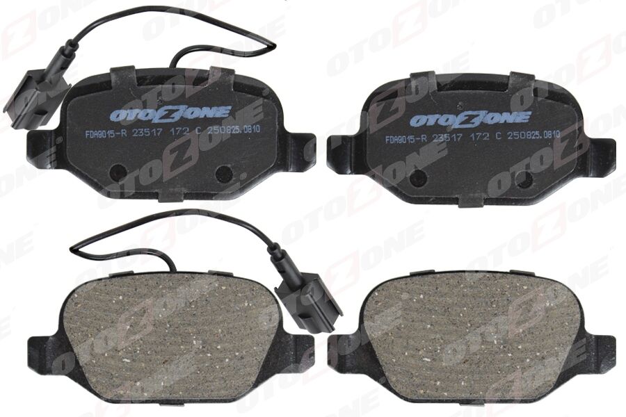 ARKA FREN BALATASI ALFA ROMEO MITO 09> FIAT LINEA 09> 1.3JTD 1.4TJET 1.6JTD FİSLİ