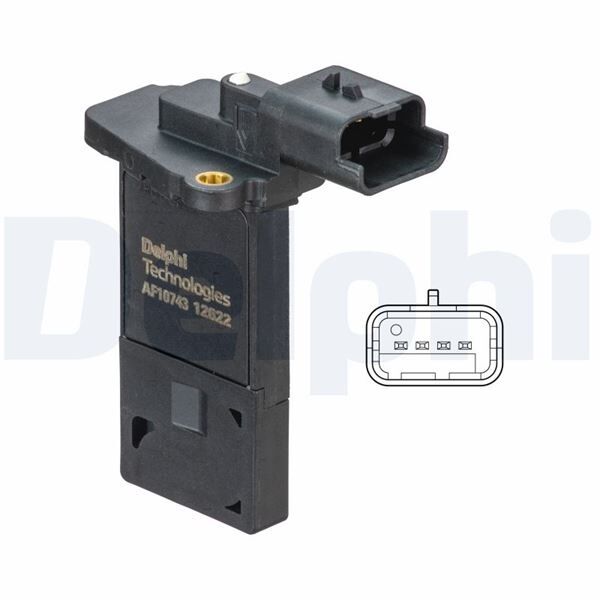 HAVA AKIŞ METRE DEBİMETRE SENSÖRÜ ASTRA L-COMBO E-CORFA F-CROSSLAND-GRANDLAND-MOKKA-ZAFIRA C- P208-P301-P308-P508-P2008-P3008-P5008-PARTNER-BERLINGO-JUMPY-C3-C4-C ELYSEE-DS3-DS4 1.6-2.0 HDI