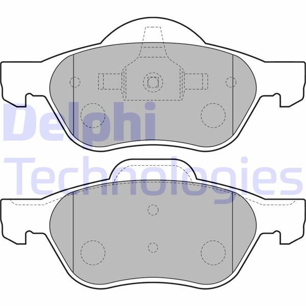 ÖN FREN BALATASI RENAULT LAGUNA II 01>05 LAGUNA III 07>15 MEGANE II 02>
