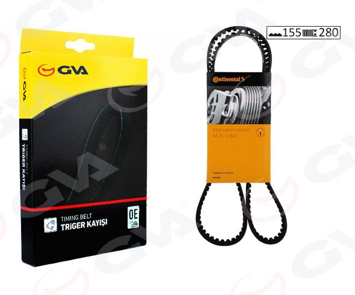 TRİGER KAYIŞI 155x280 VOLVO S60 2013 >S90 2016 >V40 2014 >V60 2015 >V90 XC40 XC60 XC70 XC90