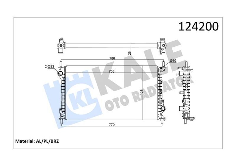 MOTOR SU RADYATORU CONNECT 1.8TDCI 75PS 90PS 110PS 02>KLIMALI 1 SIRA ALB
