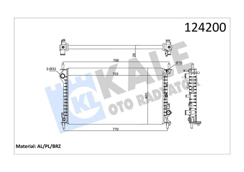 MOTOR SU RADYATORU CONNECT 1.8TDCI 75PS 90PS 110PS 02>KLIMALI 1 SIRA ALB