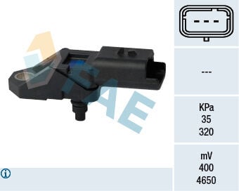 SENSOR EMME BORUSU BASINCI FORD GALAXY 2.2 08>11 MONDEO IV 07>11 2.2 CITROEN C5 2.2 HDI 08>JAG