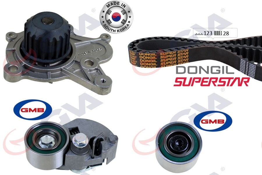 TRİGER KAYIŞ SETİ DEVİRDAİM HYUNDAI ACCENT ADMIRE GETZ MATRIX 1.5L D3EA CRDİ 02-05 / SANTAFE 2.0L CRDİ 01-05 / SONATA 2.0L D4EA CRDİ DİZEL 06-11 / KIA CARENS. CERATO