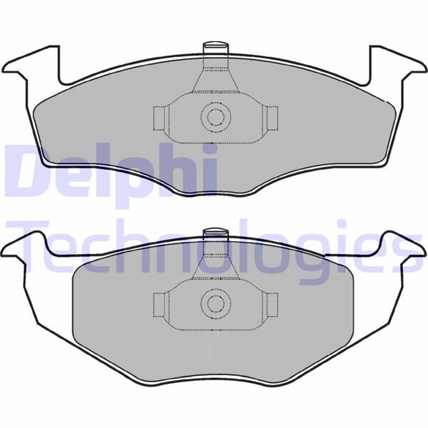 ÖN BALATA POLO 95-01 FABIA 02-14 CORDOBA 98-05 GDB1274 17.30 MM