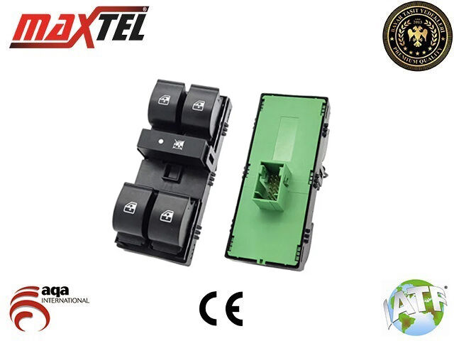 CAM KALDIRMA ANAHTARI FIAT EGEA L 12PIN YEŞİL KASA