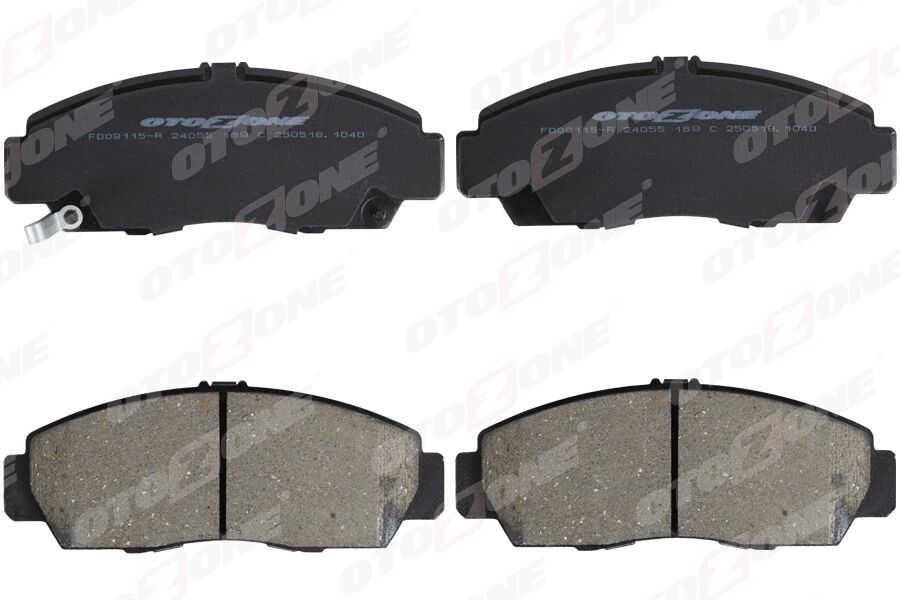 ÖN FREN BALATA HONDA CIVIC 1.6L R16A2 VTEC sedan FD6 06-11 / 1.8L R18A2 FD7 06->ÖN FREN BALATA HONDA CIVIC 1.6L R16A2 VTEC sedan FD6 06-11 / 1.8L R18A2 FD7 06-> - Aşınma ikaz soketli