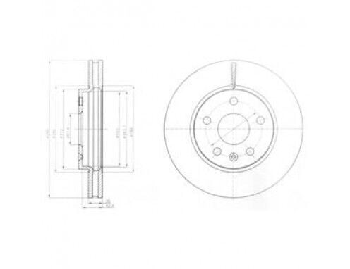 ÖN FREN AYNASI INSIGNIA A 08> SAAB 9-5 YS3G 10> 16 JANT 296x30x5DLxHAVALI 13501307-569063