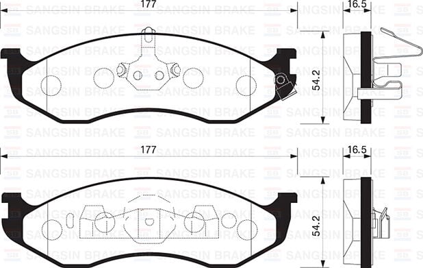 ÖN FREN BALATA JEEP GRAND CHEROKEE I 4.0L 5.2L 91-99 . WRANGLER 96-07