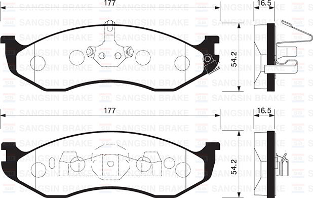 ÖN FREN BALATA JEEP GRAND CHEROKEE I 4.0L 5.2L 91-99 . WRANGLER 96-07