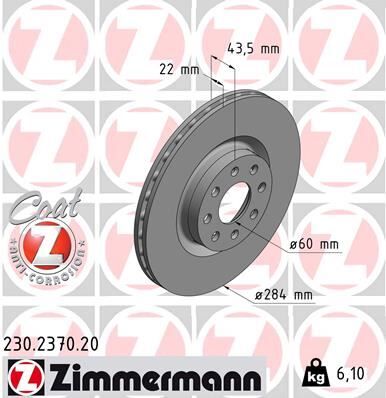ÖN FREN AYNASI CORSA D 07> CORSA E 14> ADAM 13> PUNTO EVO-GRANDE PUNTO 05> 284x22x6DLxHAVALI 15 İNÇ 55702646