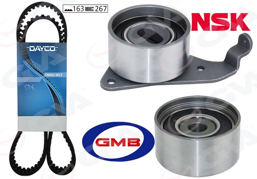 TRİGER KAYIŞ SETİ EKSANTRİK SETİ TOYOTA AVENSIS 2.0L 3S-FE ST220 98-00 / CORONA 2.0L 3S-F 3S-FE ST 171 ST191 89-94 / CARINA E 2.0L 3S-FE ST191E 95-98 / RAV4 2.0L 3S-FE SXA10 95-00 1 KAYIŞ 2 RULMAN